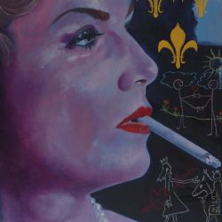 Play my Game 01 - 80 x 60 cm, oil on canvas 2017