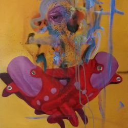 Self Destruction 60 x 50 cm, oil on canvas 2018