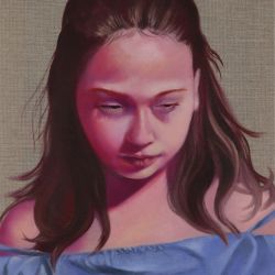 Sophie II. 60 x 50 cm, oil on canvas 2018