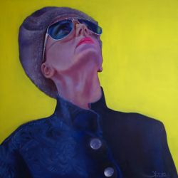 Xenia 80 x 80 cm, oil on canvas 2019