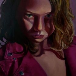 "Jenny" - 60 x 50 cm, oil on canvas 2017