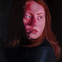 Das kleine Mädchen mit den Schwefelhölzern 60 x 50 cm, oil on canvas 2018